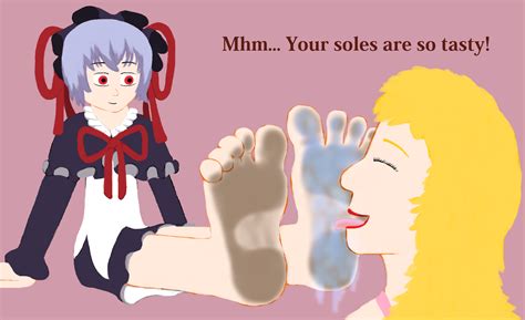 anime foot worship porn